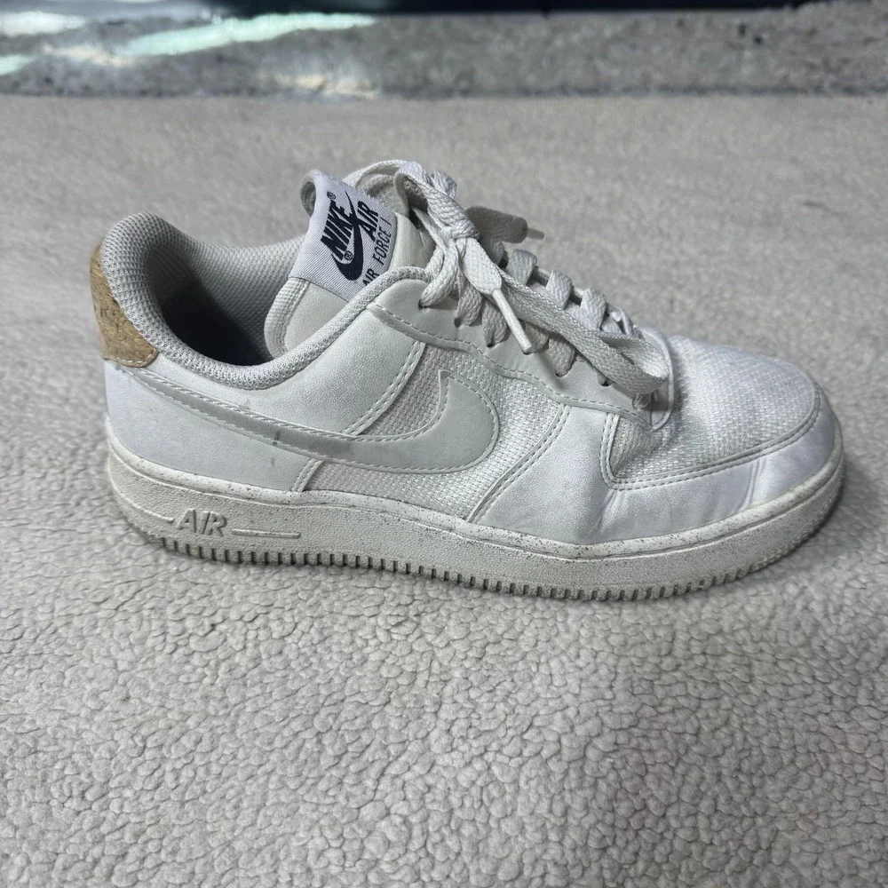 Nike Air‎ Force 1 Shoes Womens Size 4.5 Cork Sustainable DV7184-001 Sneakers